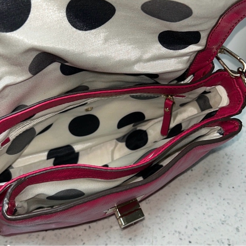 Kate Spade Pink Tote Leather Crossbody Bag - Picture 6 of 6